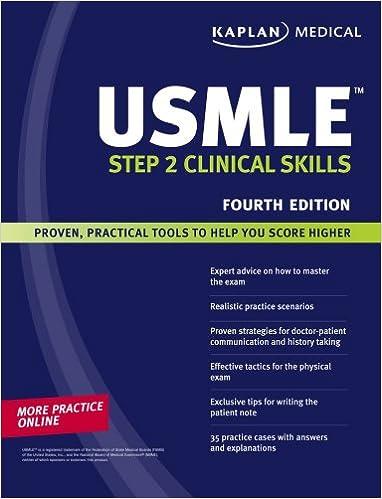 usmle step 2 clinical skills 4th edition kaplan 1419553178, 978-1419553172