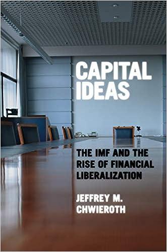 capital ideas the imf and the rise of financial liberalization 1st edition jeffrey m. chwieroth 1789732468,