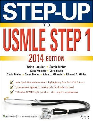 step-up to usmle step 1 - 2014 2014 edition m.d. jenkins, brian, m.d. mcinnis, michael, m.d. mehta, samir,