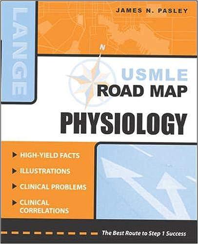 lange usmle road map physiology 1st edition james n pasley 0071400761, 978-0071400763