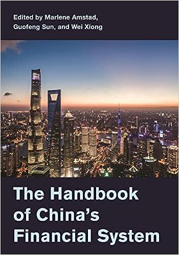 the handbook of chinas financial system 1st edition marlene amstad , guofeng sun, wei xiong, darrell duffie