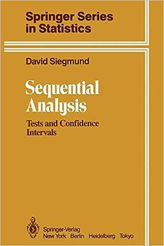 sequential analysis tests and confidence intervals springer series in statistics 1st edition david siegmund