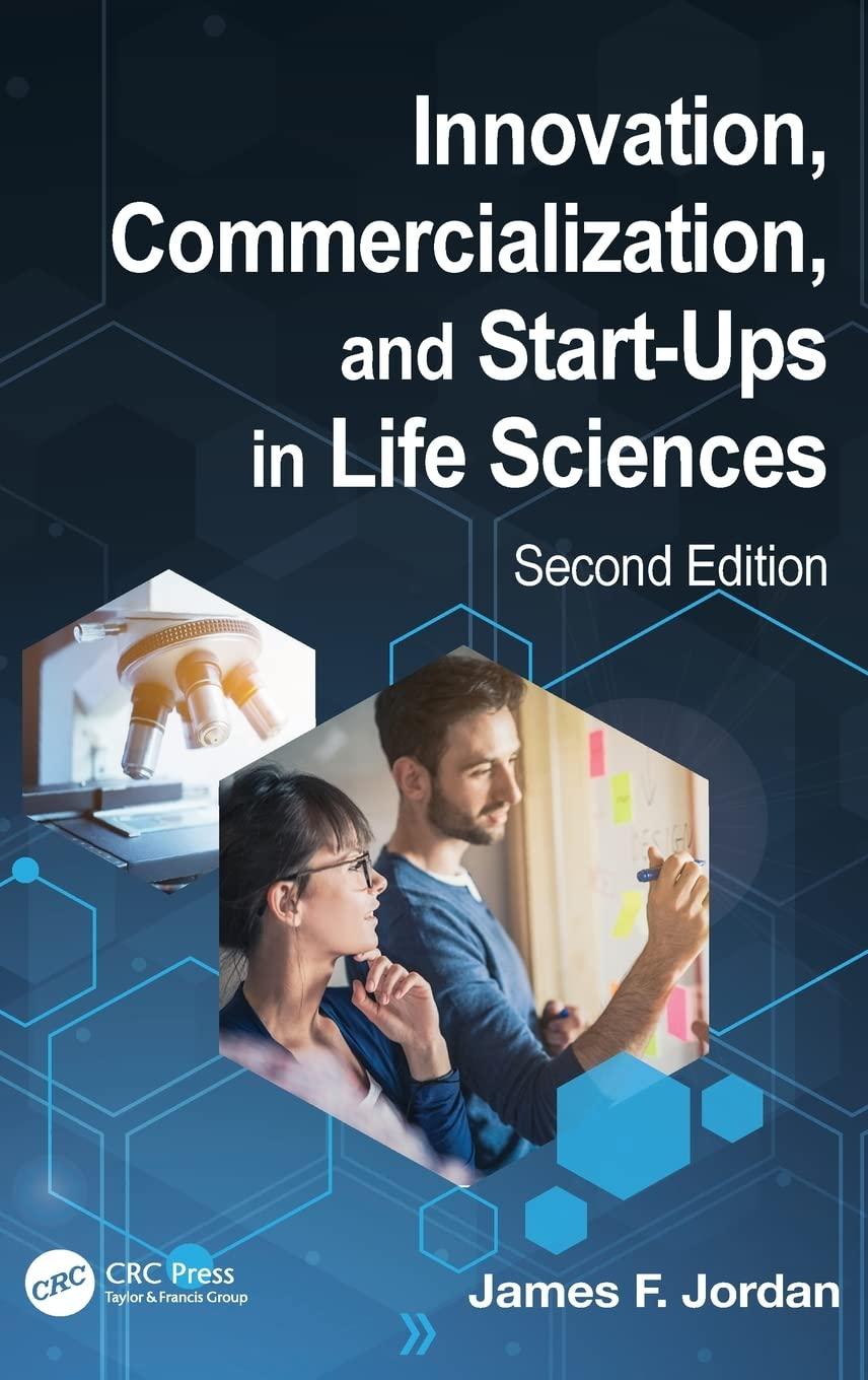 innovation commercialization and start ups in life sciences 2nd edition james f. jordan 978-0367533038