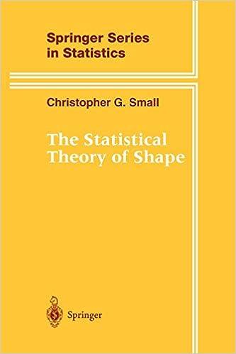 the statistical theory of shape springer series in statistics 1st edition christopher g. small 1461284732,