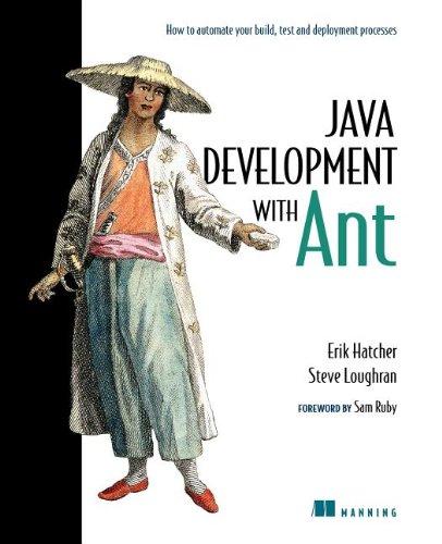 java development with ant 1st edition erik hatcher, steve loughran 1930110588, 978-1930110588