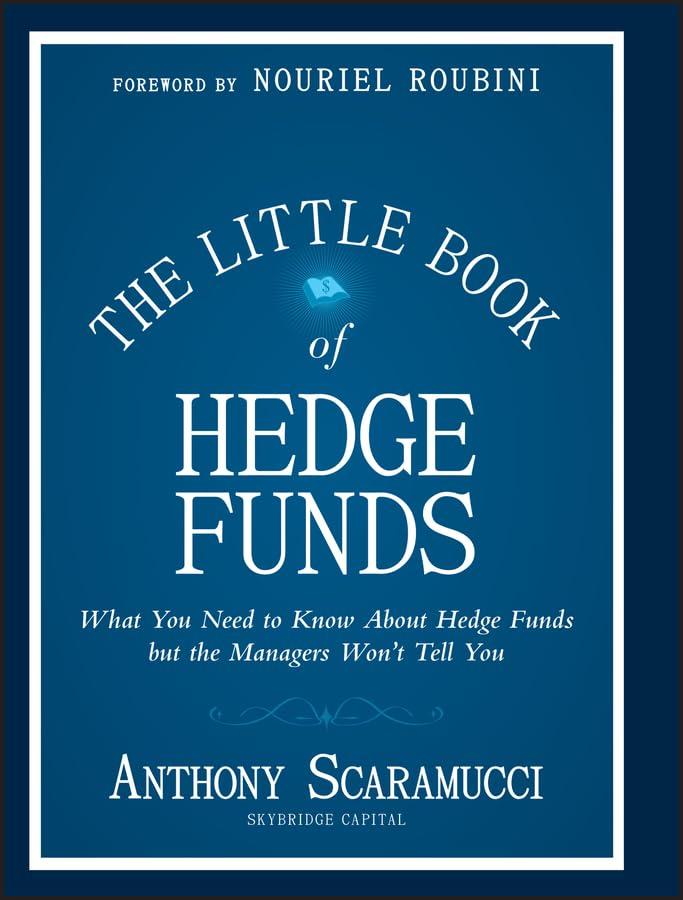 the little book of hedge funds 1st edition anthony scaramucci 1118099672, 978-1118099674