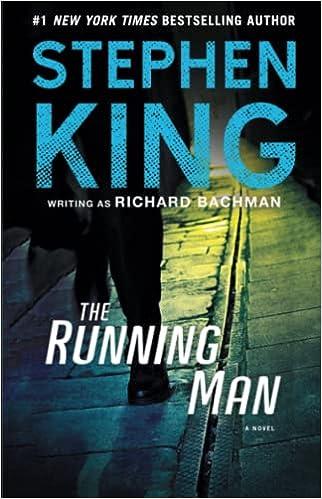the running man  a novel  stephen king 0451197968, 978-0451197962