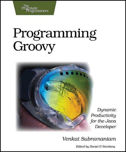 programming groovy dynamic productivity for the java developer 1st edition venkat subramaniam 1934356093,
