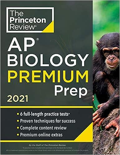 the princeton review ap biology premium prep 2021 2021 edition the princeton review 0525569421, 978-0525569428