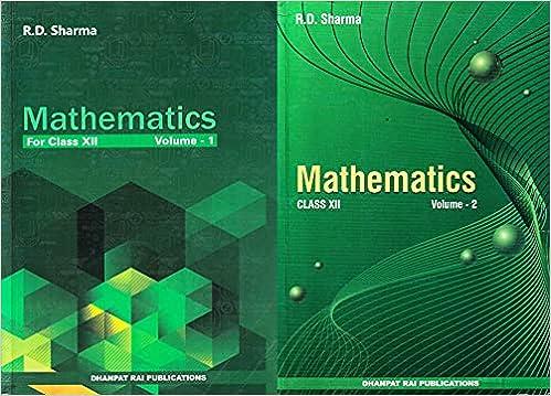 mathematics for class 12 2020 edition r.d. sharma 819419265x, 978-8194192657