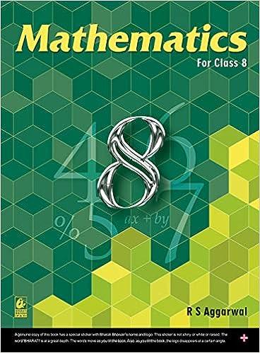 mathematics for class 8 2018 edition r s aggarwal 9350271753, 978-9350271759