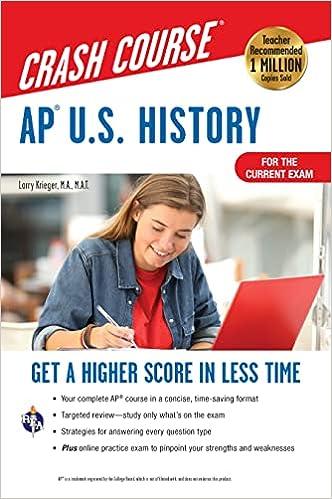 crash course ap us history get a higher score in less time 5th edition larry krieger 0738612693,