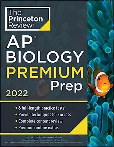 the princeton review ap biology premium prep 2022 2022 edition the princeton review 0525570543, 978-0525570547