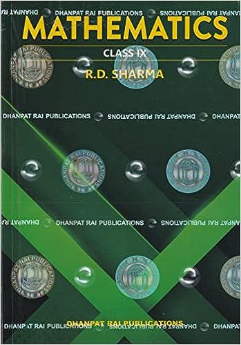 mathematics  class ix 1st edition r.d. sharma 978-9394417007