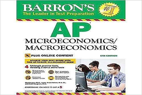 barrons ap microeconomics macroeconomics 6th edition frank musgrave, elia kacapyr, james redelsheimer
