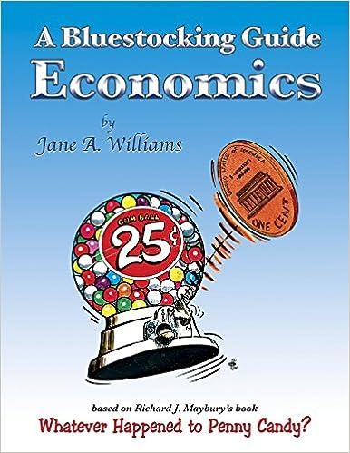 a bluestocking guide economics 1st edition jane a. williams 0942617657, 978-0942617658