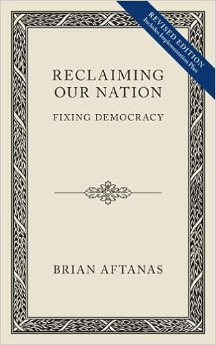 reclaiming our nation fixing democracy 1st edition brian aftanas 1737767600, 978-1737767602