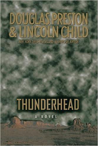 thunderhead  a novel  lincoln preston 0446523372, 978-0446523370