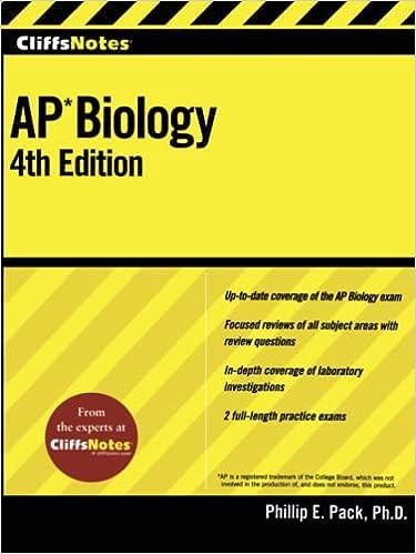 cliffsnotes ap biology 4th edition phillip e. pack 1118127994, 978-1118127995