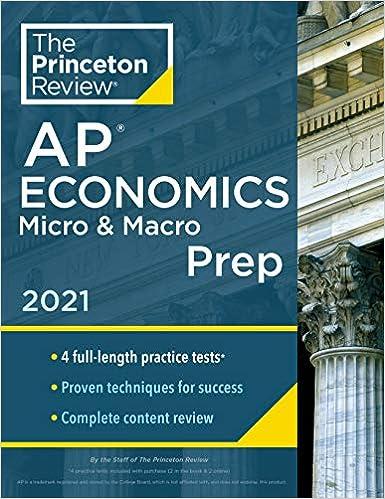 the princeton review ap economics micro and macro prep 2021 2021 the princeton review 0525569502,
