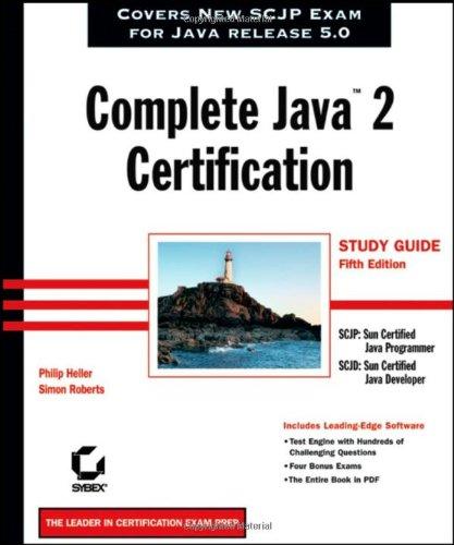 complete java 2 certification study guide 5th edition philip heller 0782144195, 978-0782144192