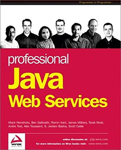 professional java web services 1st edition scott cable, ben galbraith,romin irani, mack hendricks, james