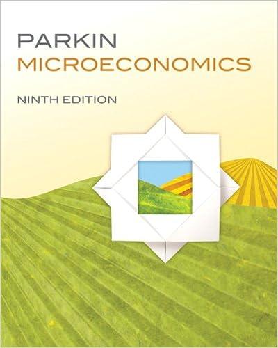 microeconomics 9th edition michael parkin 0321592875, 978-0321592873