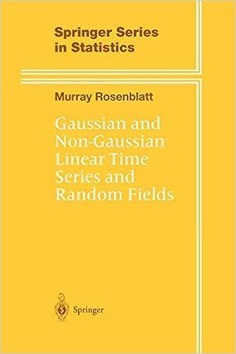 gaussian and non gaussian linear time series and random fields  springer series in statistics 1st edition