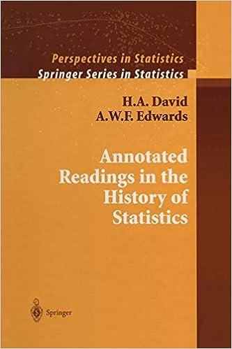 annotated readings in the history of statistics 1st edition h.a. david , a.w.f. edwards 1441931740,