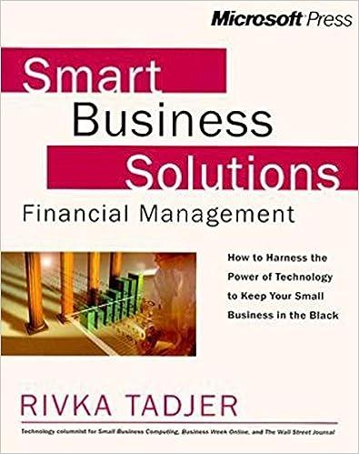 smart business solutions for financial management how to harness the power of technology to put your small