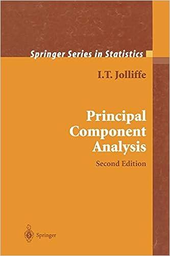 principal component analysis 2nd edition i.t. jolliffe 1441929991, 978-1441929990