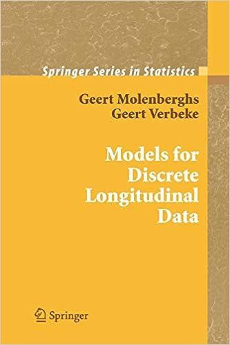 models for discrete longitudinal data 1st edition geert molenberghs , geert verbeke 1441920439, 978-1441920430