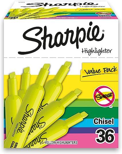 sharpie tank style highlighters, chisel tip  sharpie b00oqq05s6