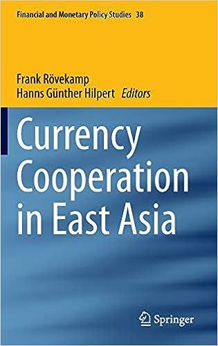 currency cooperation in east asia financial and monetary policy studies 2014th edition rank rovekamp, hanns