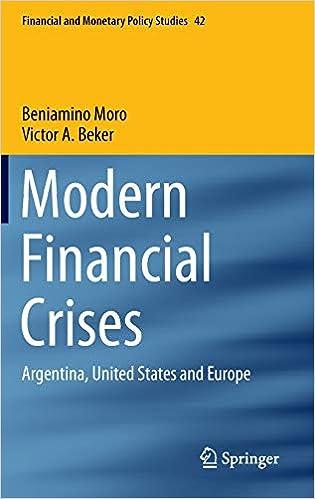 modern financial crises argentina united states and europe financial and monetary policy studies 2016th