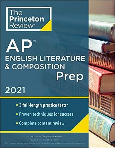 the princeton review ap english literature and composition prep 2021 2021 edition the princeton review