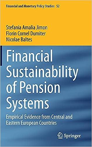 Financial Sustainability Of Pension Systems Empirical Evidence From Central And Eastern European Countries Financial And Monetary Policy Studie