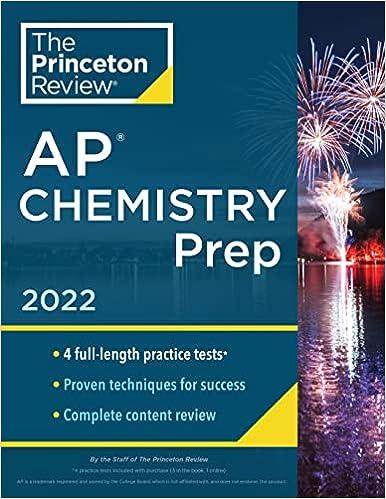 the princeton review ap chemistry prep 2022 2022 edition the princeton review 0525570586, 978-0525570585