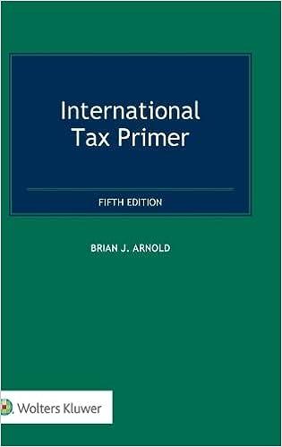 international tax primer 5th edition brian j. arnold 9403542667, 978-9403542669