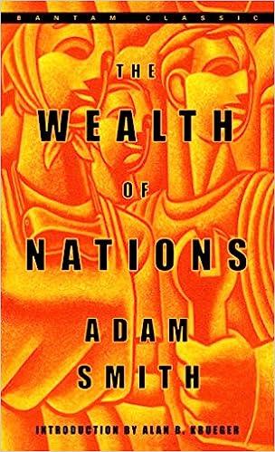 the wealth of nations 1st edition adam smith 9780553585971