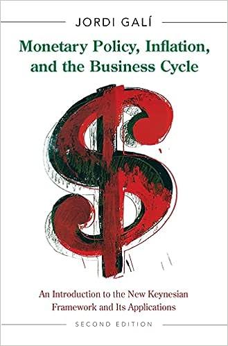 monetary policy inflation and the business cycle an introduction to the new keynesian framework and its