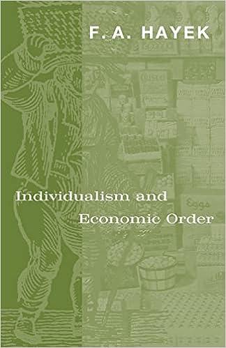 individualism and economic order 1st edition f. a. hayek 0226320936, 978-0226320939