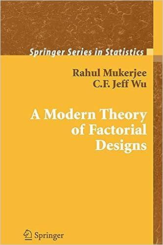 a modern theory of factorial design 1st edition rahul mukerjee , c.f. j. wu 144192180x, 978-1441921802