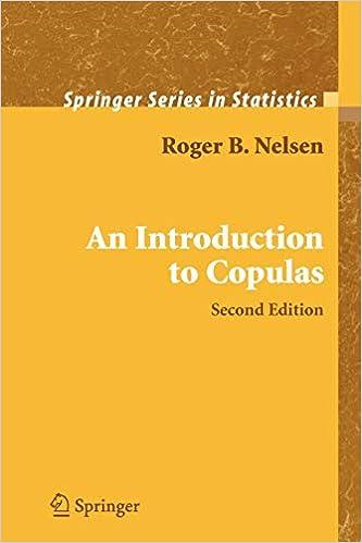 an introduction to copulas 2nd edition roger b. nelsen 1441921095, 978-1441921093