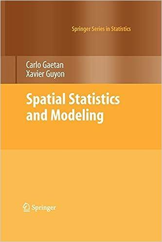 spatial statistics and modeling 1st edition carlo gaetan, xavier guyon 1461424992, 978-1461424994