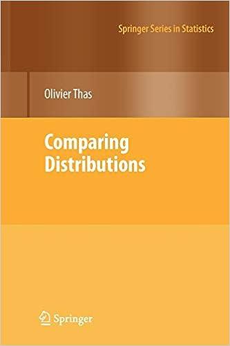 comparing distributions 1st edition olivier thas 1461424496, 978-1461424499