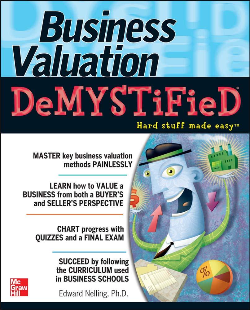 business valuation demystified 1st edition edward nelling 0071702741, 978-0071702744