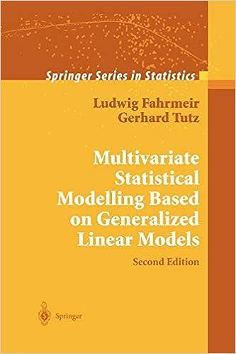 multivariate statistical modelling based on generalized linear models 2nd edition ludwig fahrmeir, gerhard