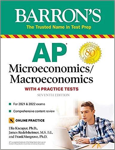 barrons ap microeconomics macroeconomics 7th edition frank musgrave, elia kacapyr, james redelsheimer