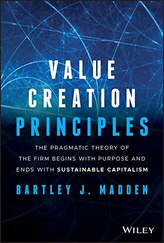 Value Creation Principles The Pragmatic Theory Of The Firm Begins With Purpose And Ends With Sustainable Capitalism